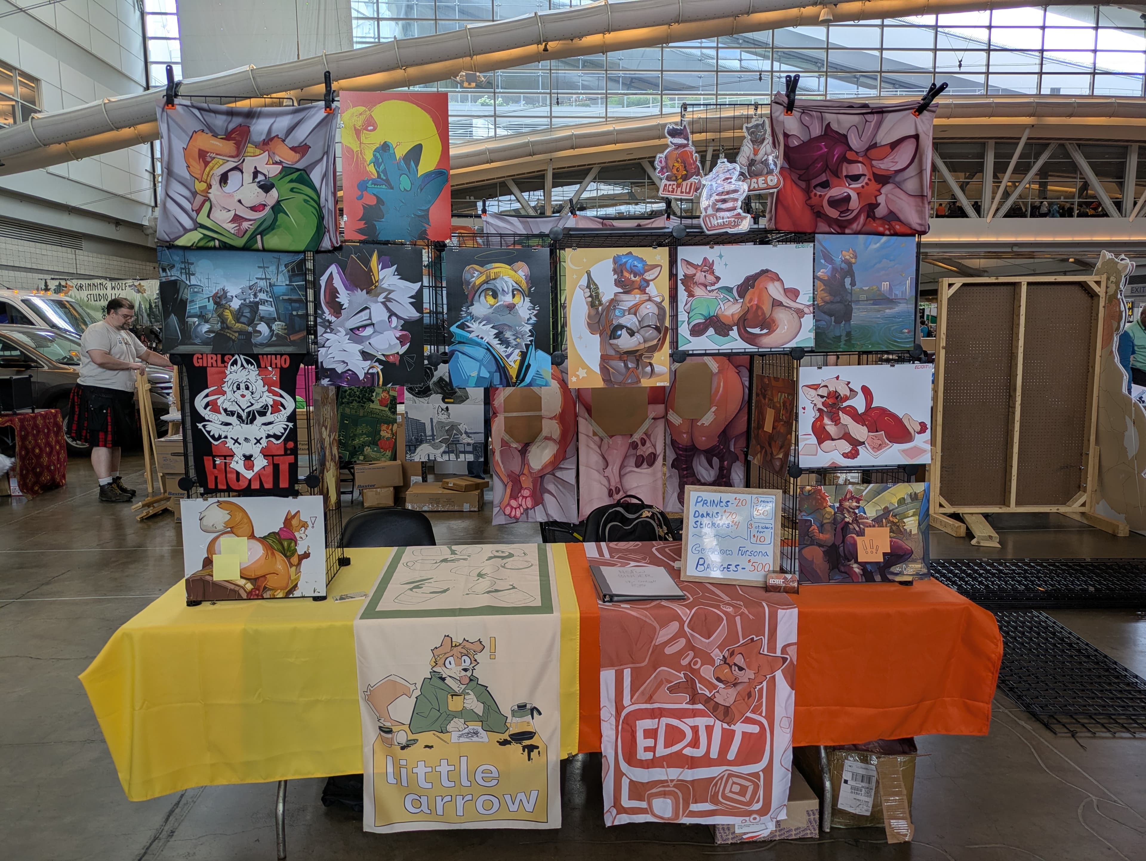 AnthroCon 2025 with Edjit